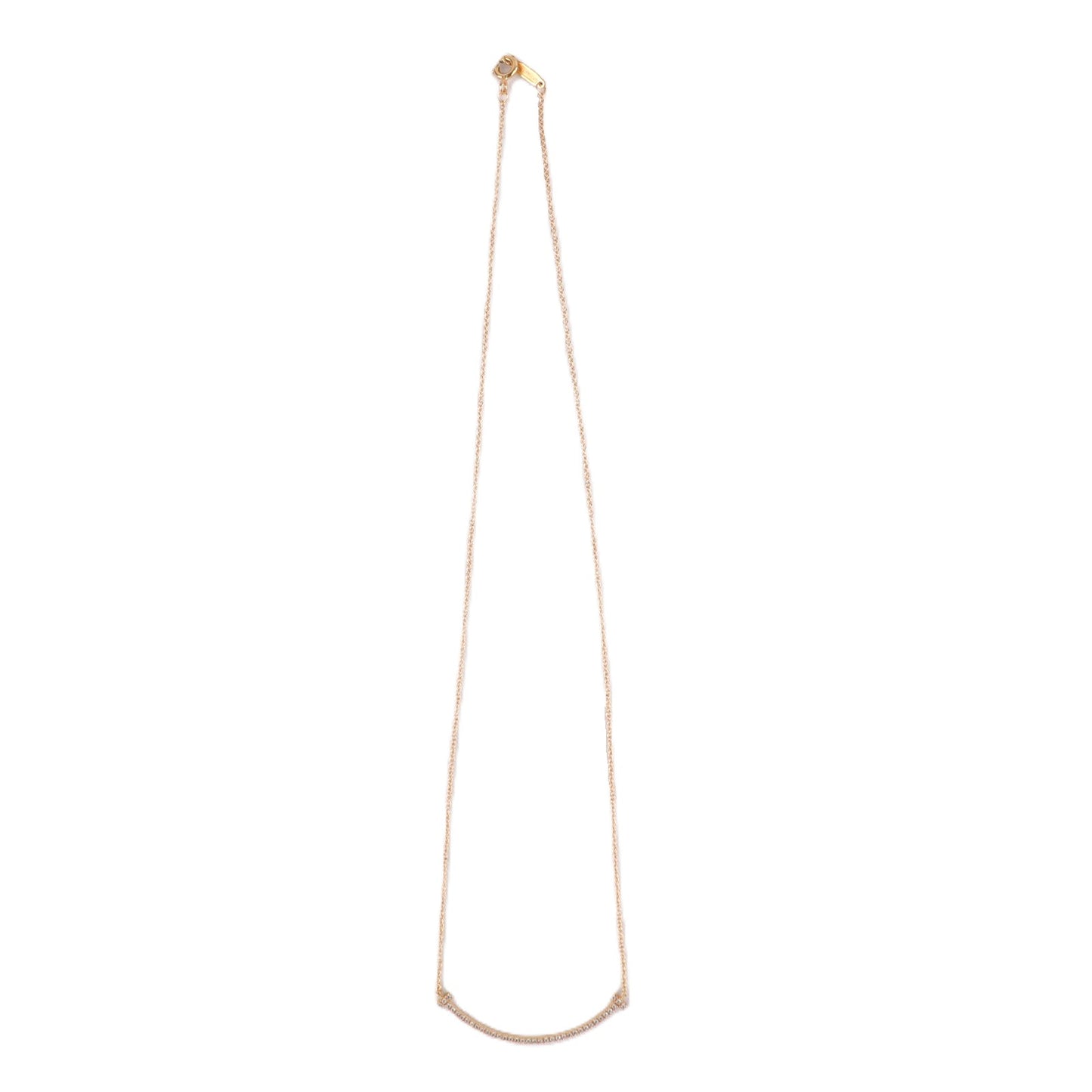 TIFFANY & Co. 63058815 T Smile Small Necklace