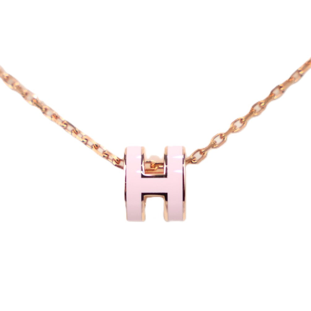 HERMES 147992FO POP H MINI NECKLACE