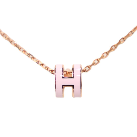 HERMES 147992FO POP H MINI NECKLACE
