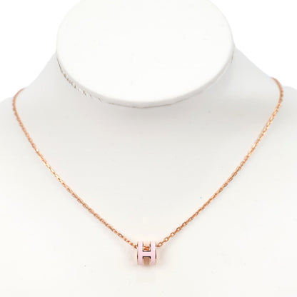 HERMES 147992FO POP H MINI NECKLACE