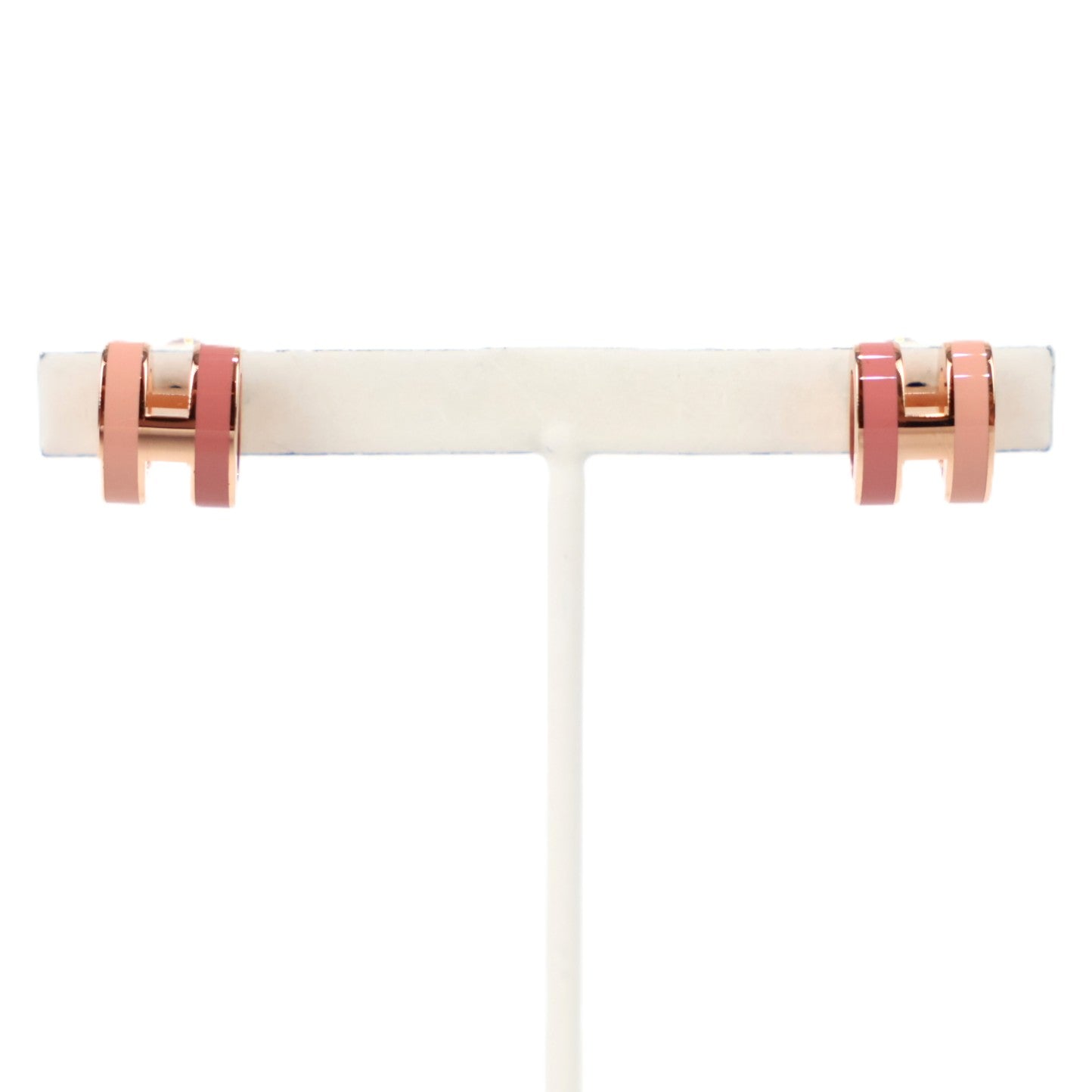 HERMES 100065FO POP H ROCABAR MINI EARRINGS