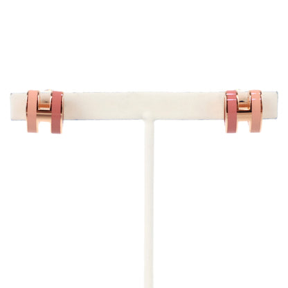 HERMES 100065FO POP H ROCABAR MINI EARRINGS