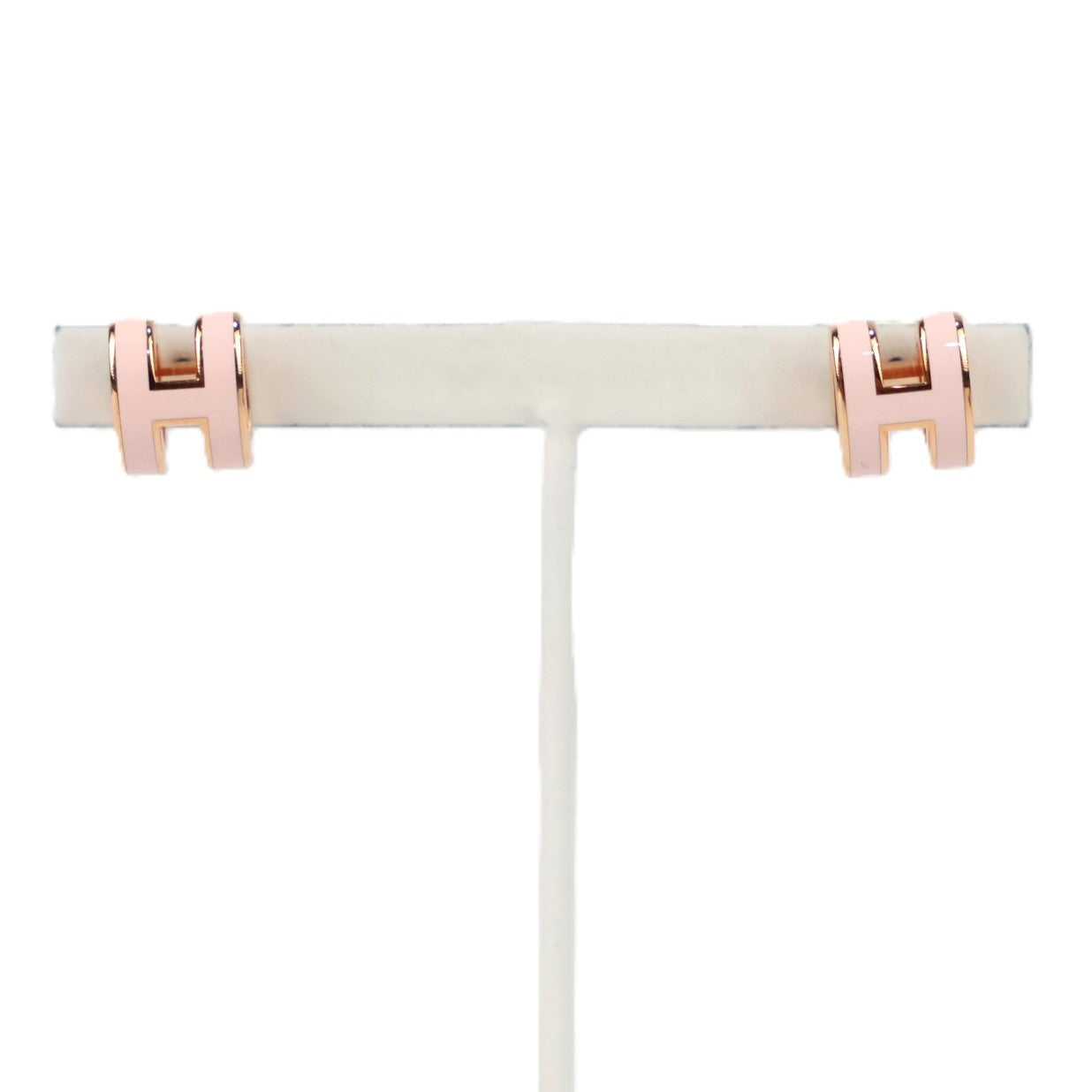 HERMES 608002FO POP H MINI EARRINGS