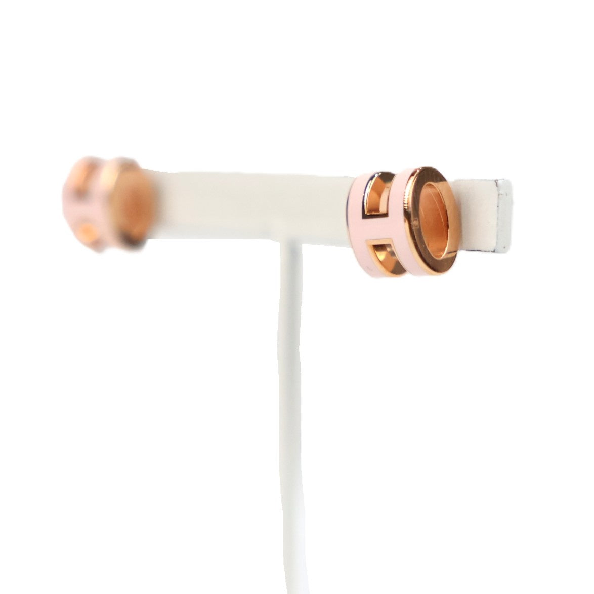 HERMES 608002FO POP H MINI EARRINGS