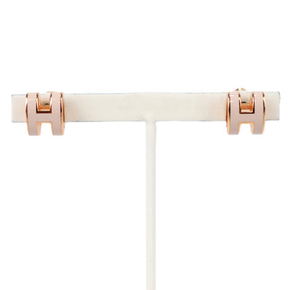 HERMES 608002FO POP H MINI EARRINGS