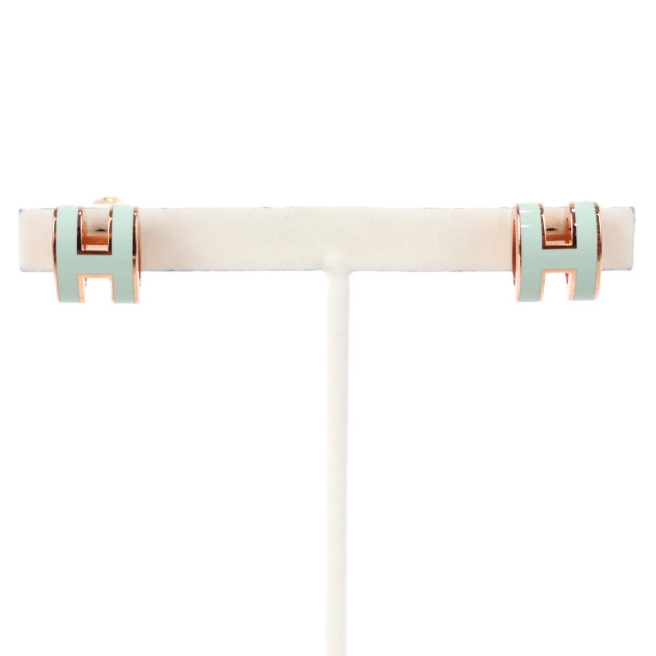 HERMES 608002FO POP H MINI EARRINGS