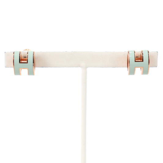 HERMES 608002FO POP H MINI EARRINGS