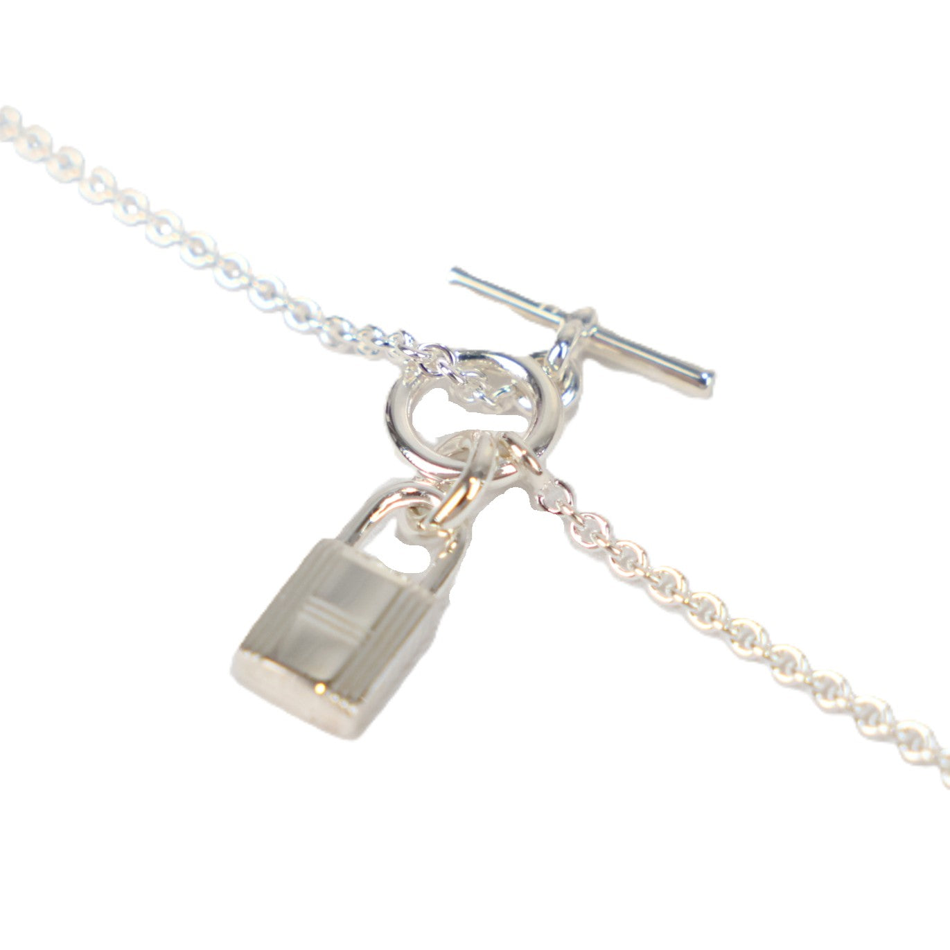 HERMES H121331B Kelly Cadenas Necklace