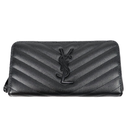 SAINT LAURENT 358094 BOW05 CASSANDRE LONG WALLET