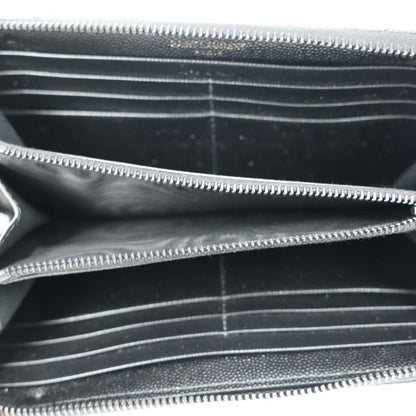 SAINT LAURENT 358094 BOW05 CASSANDRE LONG WALLET