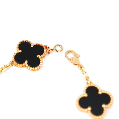 Van Cleef ＆ Arpels VCARA41300 Vintage Alhambra 5-Motifs Bracelet