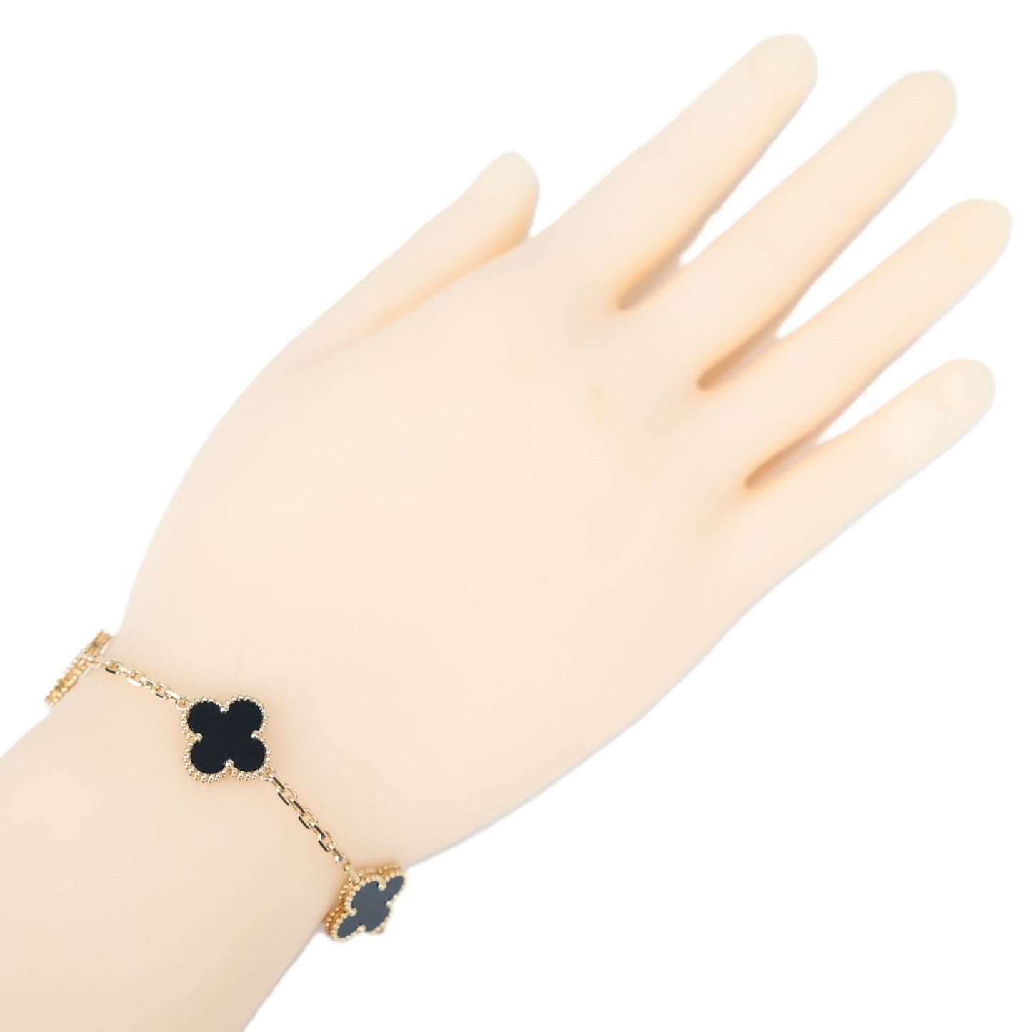Van Cleef ＆ Arpels VCARA41300 Vintage Alhambra 5-Motifs Bracelet