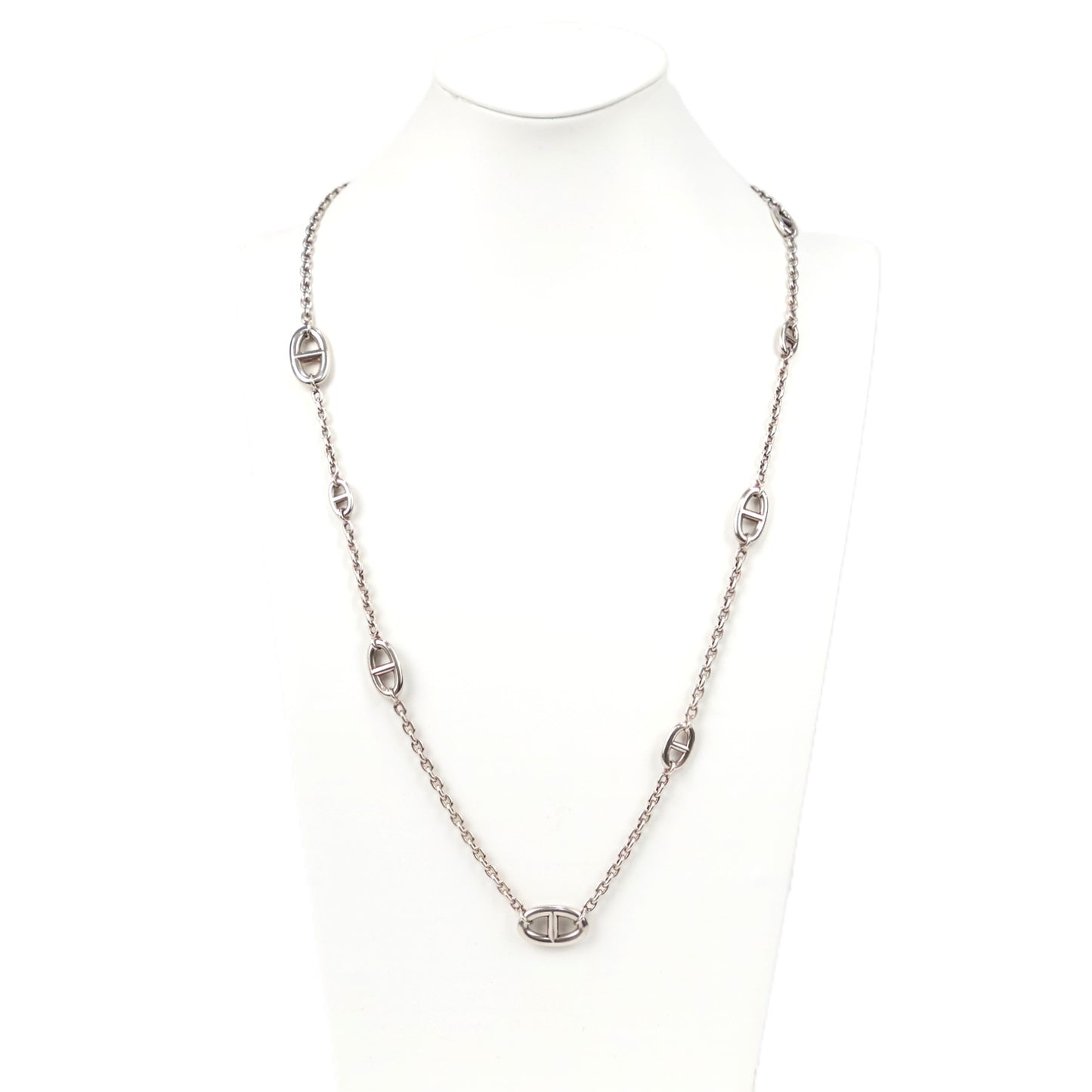 HERMES H104570B Farandole Long Necklace 80 Necklace