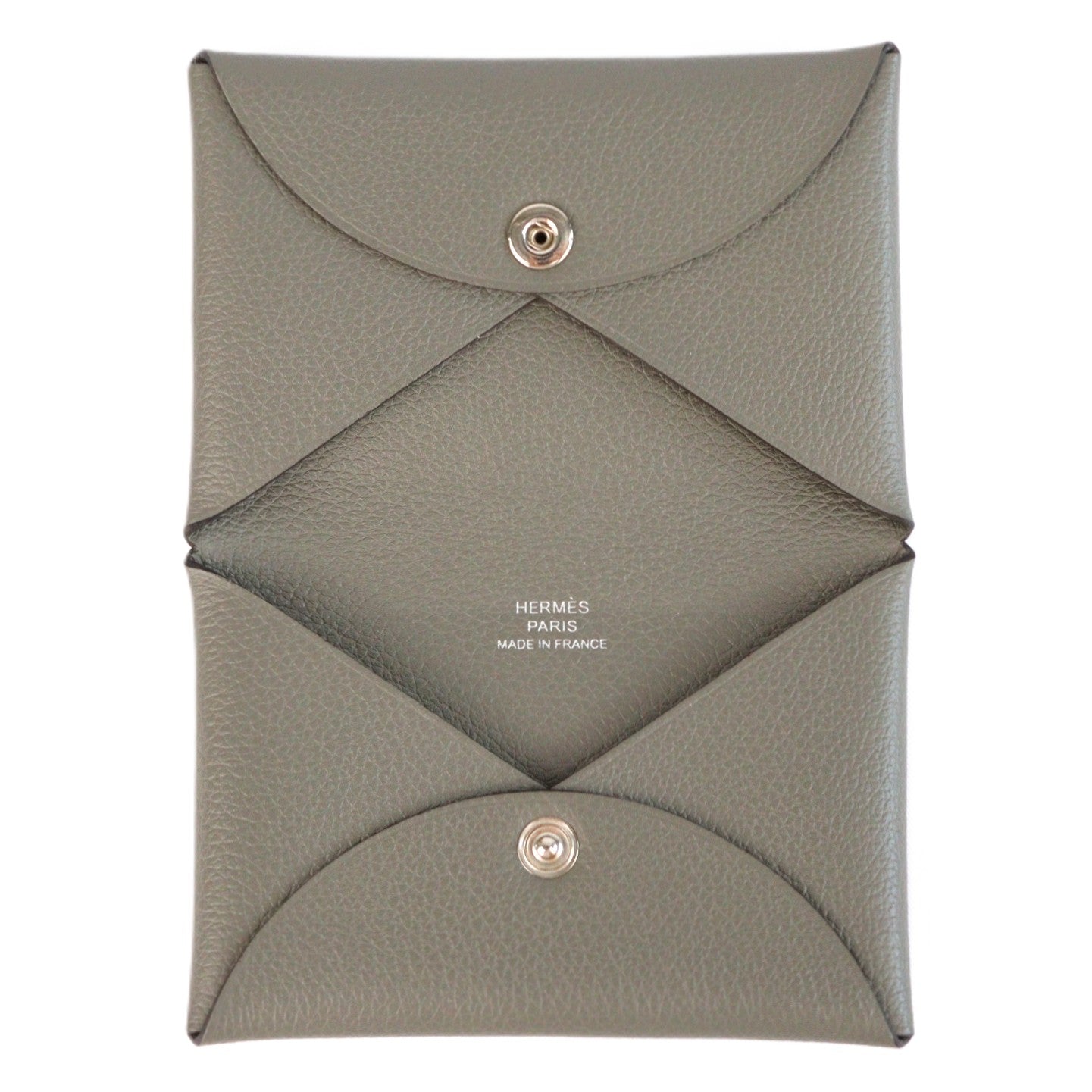 HERMES 064954CK CALVI CARD HOLDER
