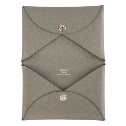 HERMES 064954CK CALVI CARD HOLDER