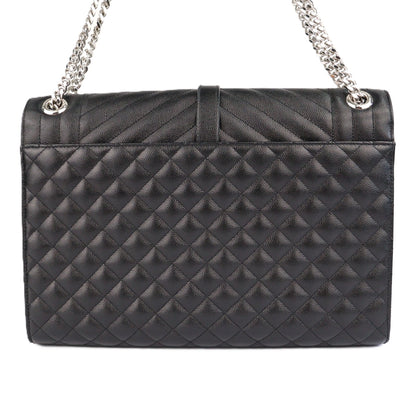SAINT LAURENT 487198 BOW92 ENVELOPE LARGE SHOULDER BAG