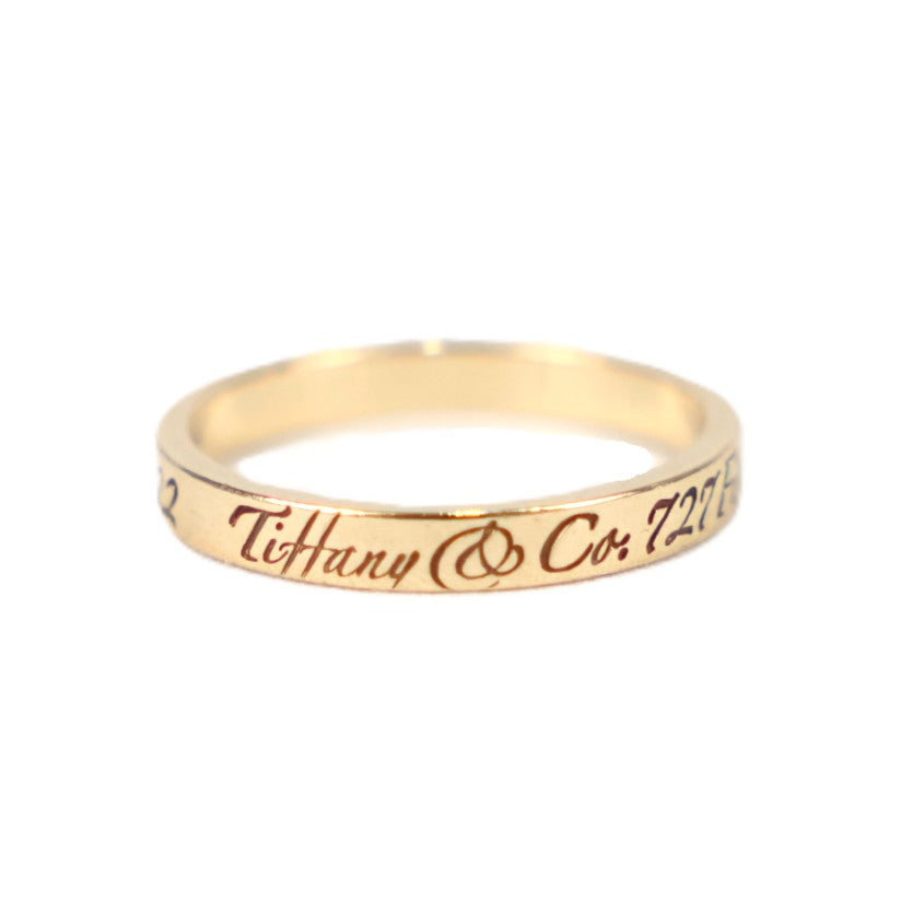 TIFFANY & Co. Notes Narrow Ring