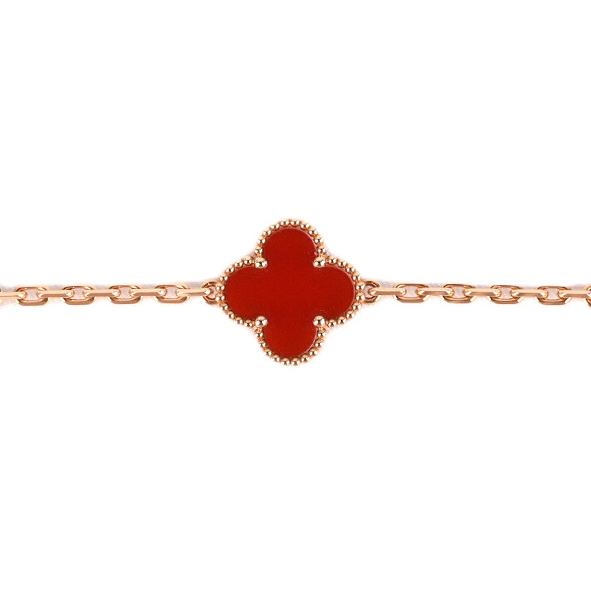 Van Cleef & Arpels VCARP7RP00 Vintage Alhambra 5-Motifs Bracelet