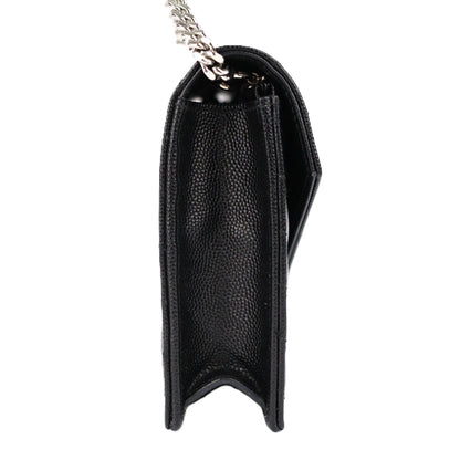 SAINT LAURENT 393953 BOW02 CASSANDRE WALLET ON CHAIN