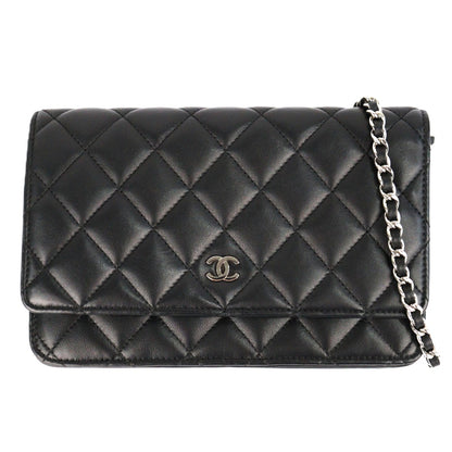 CHANEL 33814 CLASSIC FLAP WALLET ON CHAIN