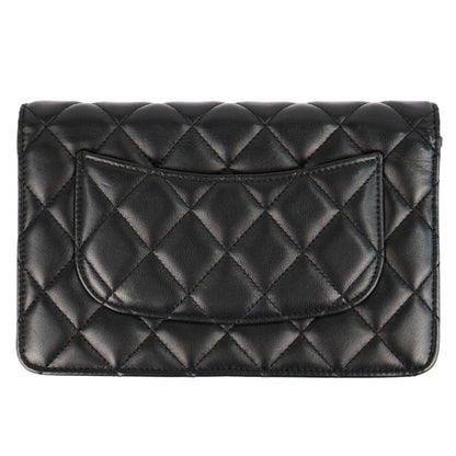 CHANEL 33814 CLASSIC FLAP WALLET ON CHAIN