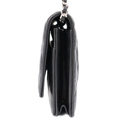 CHANEL 33814 CLASSIC FLAP WALLET ON CHAIN