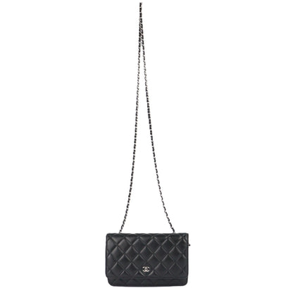 CHANEL 33814 CLASSIC FLAP WALLET ON CHAIN