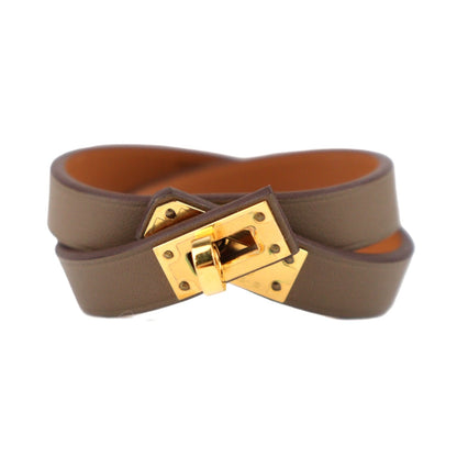 HERMES 081182CC MINI KELLY DOUBLE TOUR T1 BRACELET