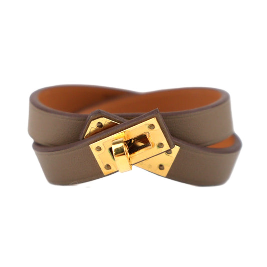 HERMES 081182CC MINI KELLY DOUBLE TOUR T1 BRACELET