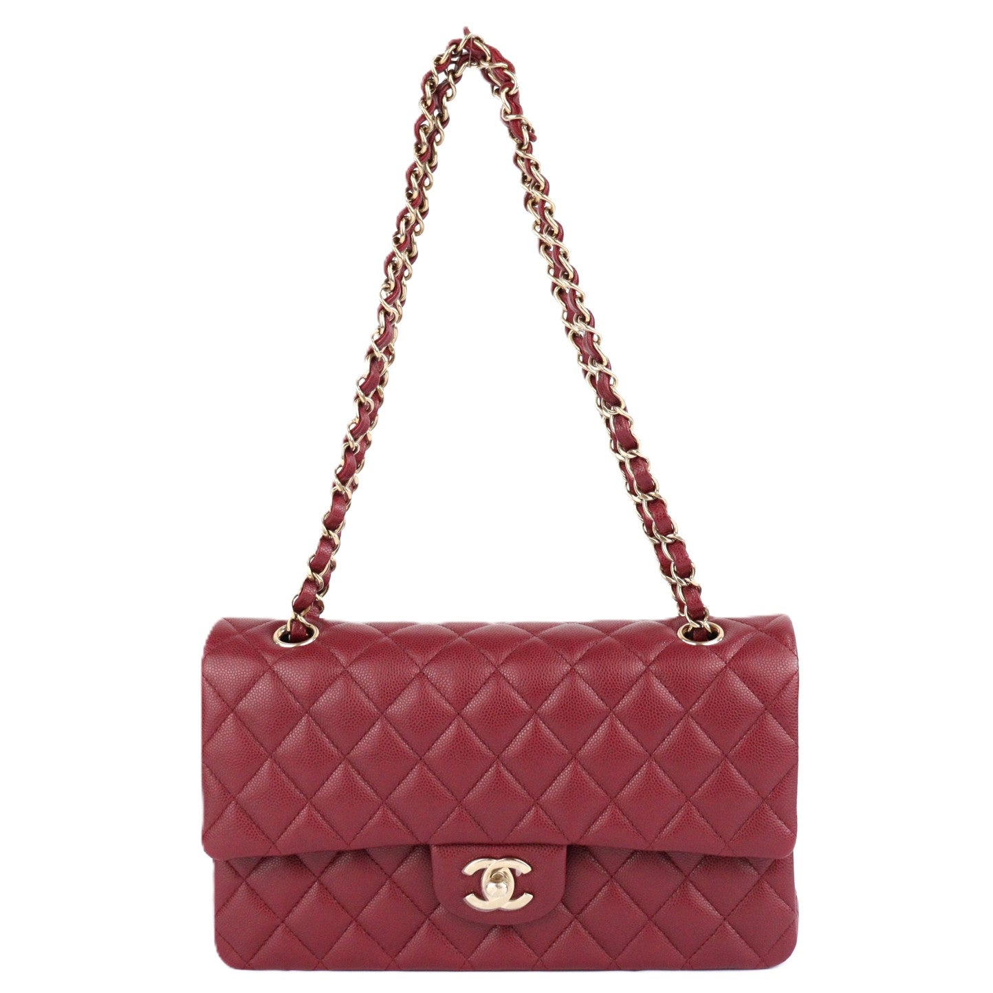 CHANEL 1112 CLASSIC FLAP MEDIUM SHOULDER BAG