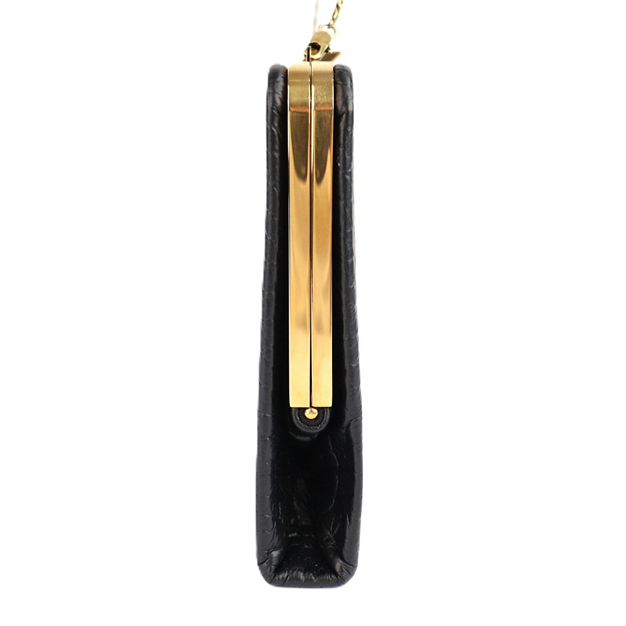 SAINT LAURENT 593017 1K00W MIDNIGHT CLUTCH BAG