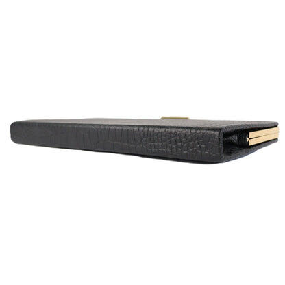 SAINT LAURENT 593017 1K00W MIDNIGHT CLUTCH BAG