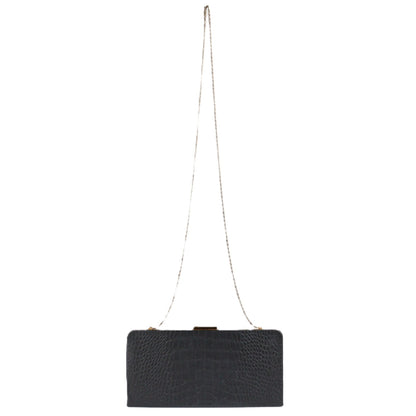 SAINT LAURENT 593017 1K00W MIDNIGHT CLUTCH BAG