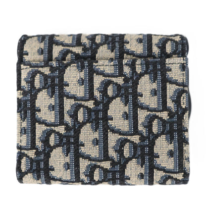 DIOR S5652CTZQ SADDLE LOTUS WALLET
