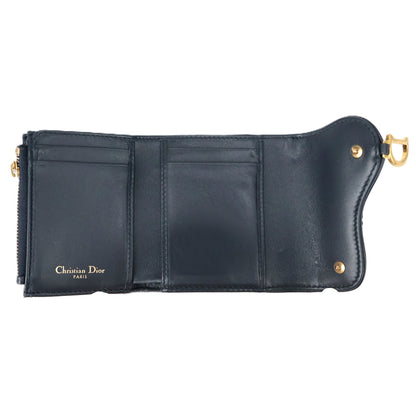 DIOR S5652CTZQ SADDLE LOTUS WALLET