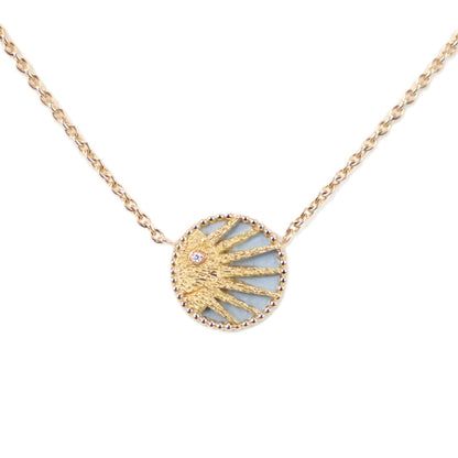DIOR JSAM95002 Rose Celeste Necklace