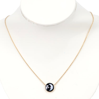 DIOR JSAM95002 Rose Celeste Necklace