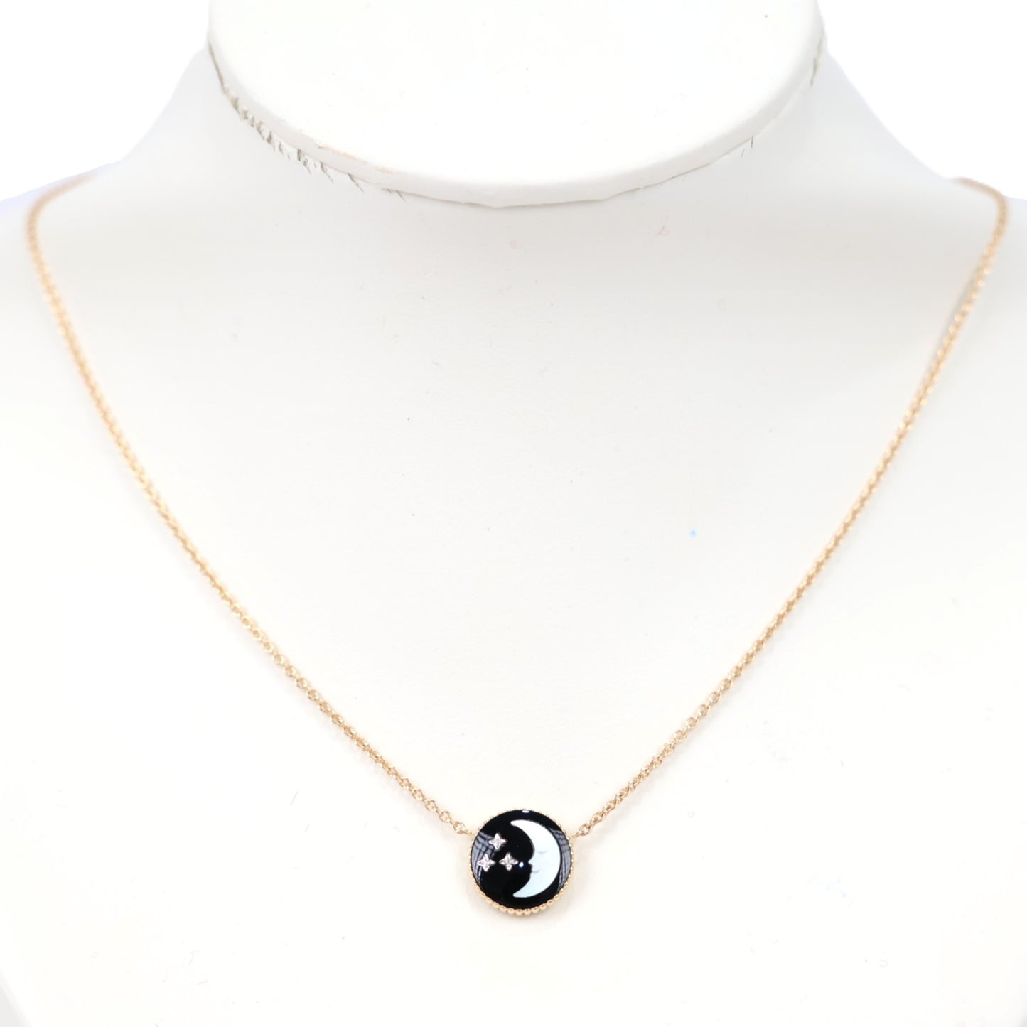 DIOR JSAM95002 Rose Celeste Necklace