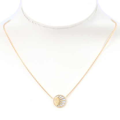 DIOR JSAM95002 Rose Celeste Necklace