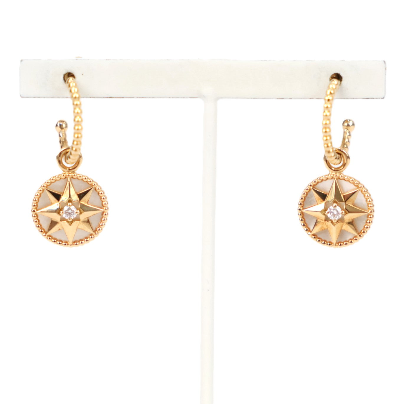 DIOR JRDV95057 Rose des Vents Earrings