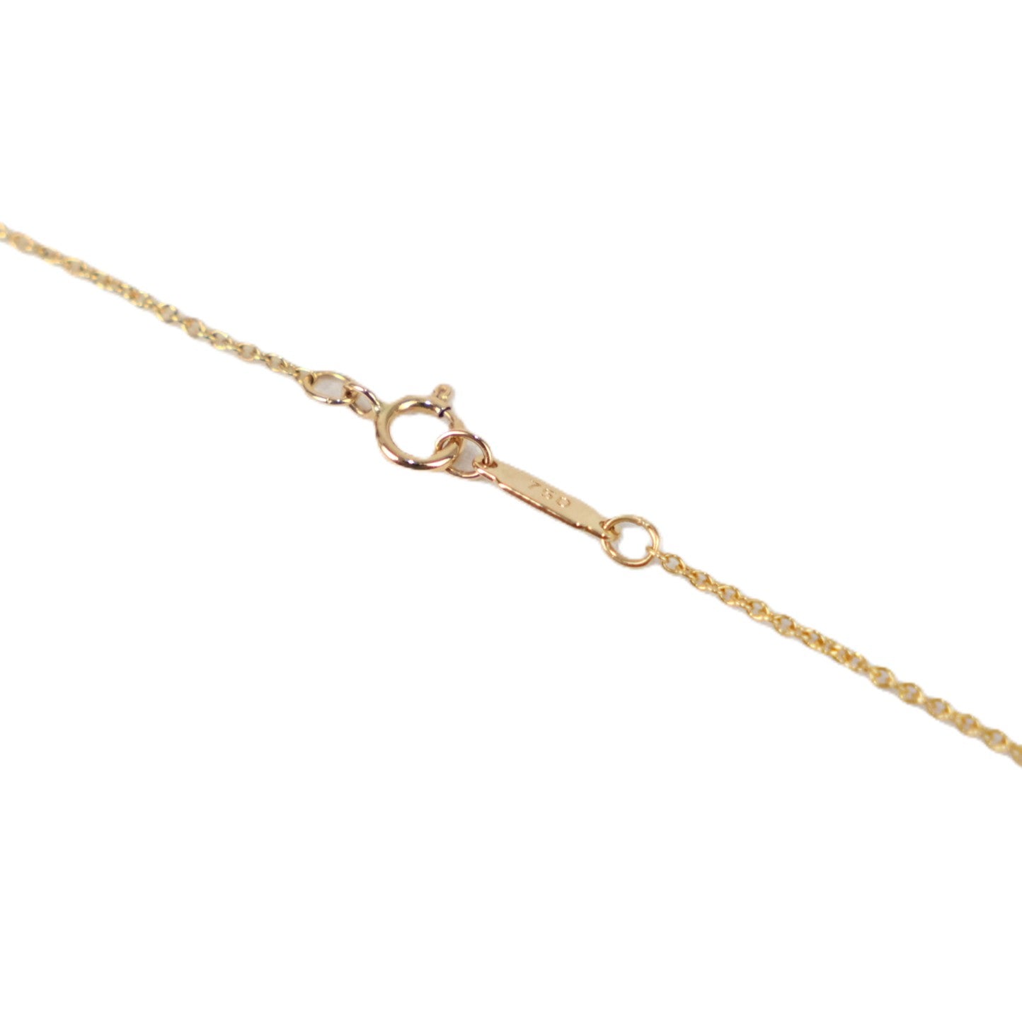 TIFFANY & Co. Blue Box Bow Necklace