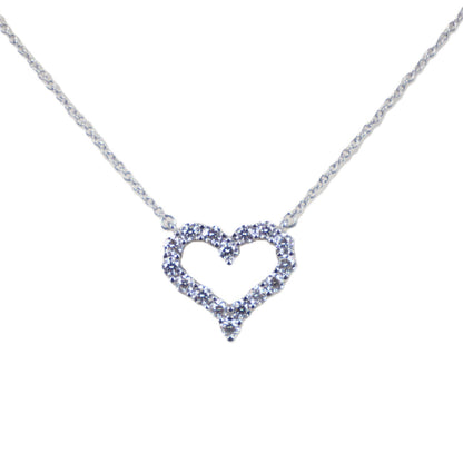 TIFFANY & Co. 60007523 Diamond Heart Small Necklace