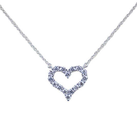 TIFFANY & Co. 60007523 Diamond Heart Small Necklace