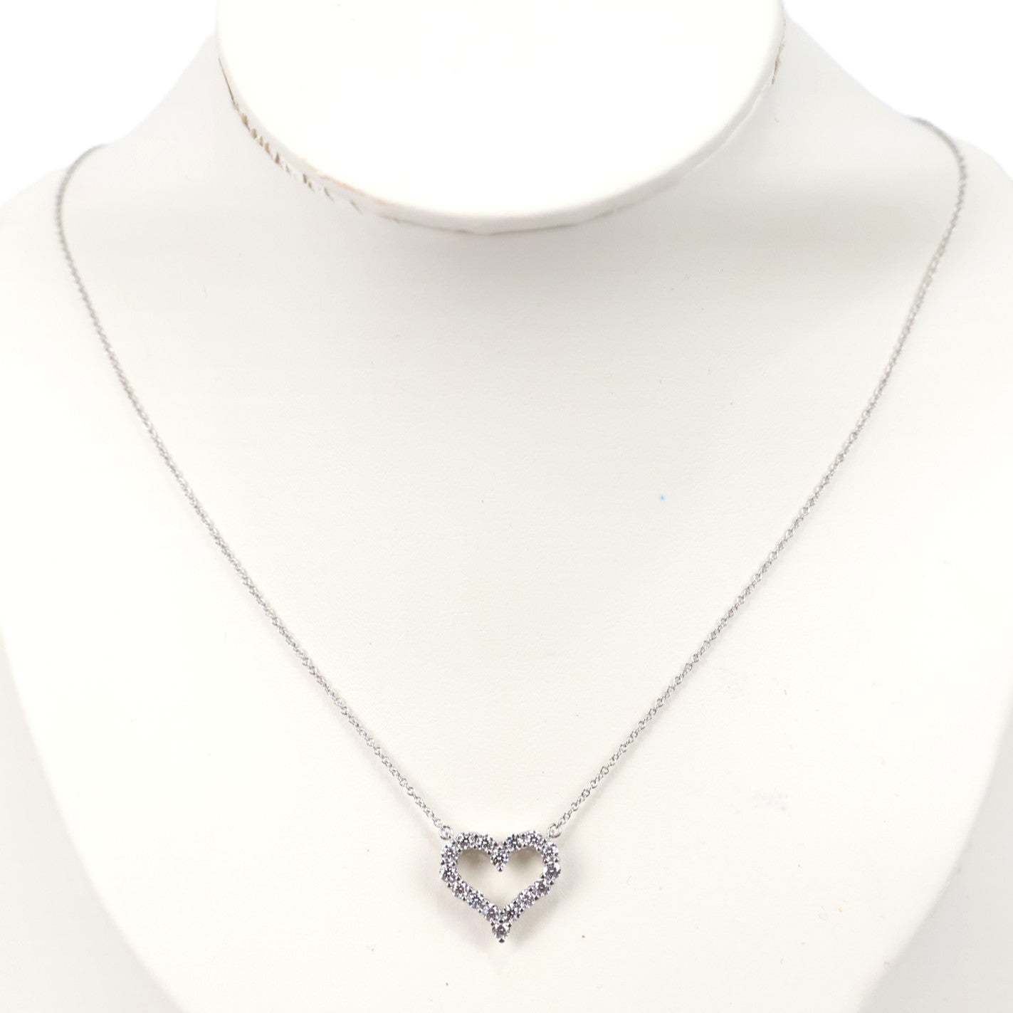 TIFFANY & Co. 60007523 Diamond Heart Small Necklace