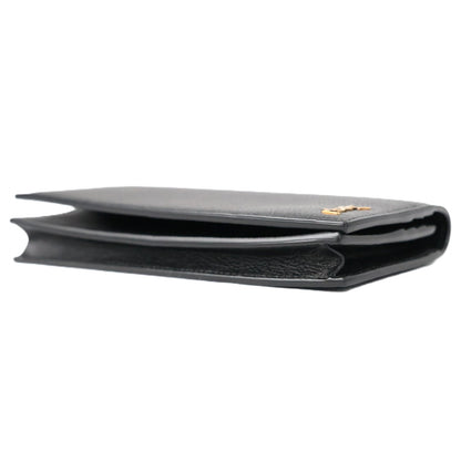 SAINT LAURENT 635542 15BOW TINY CASSANDRE WALLET