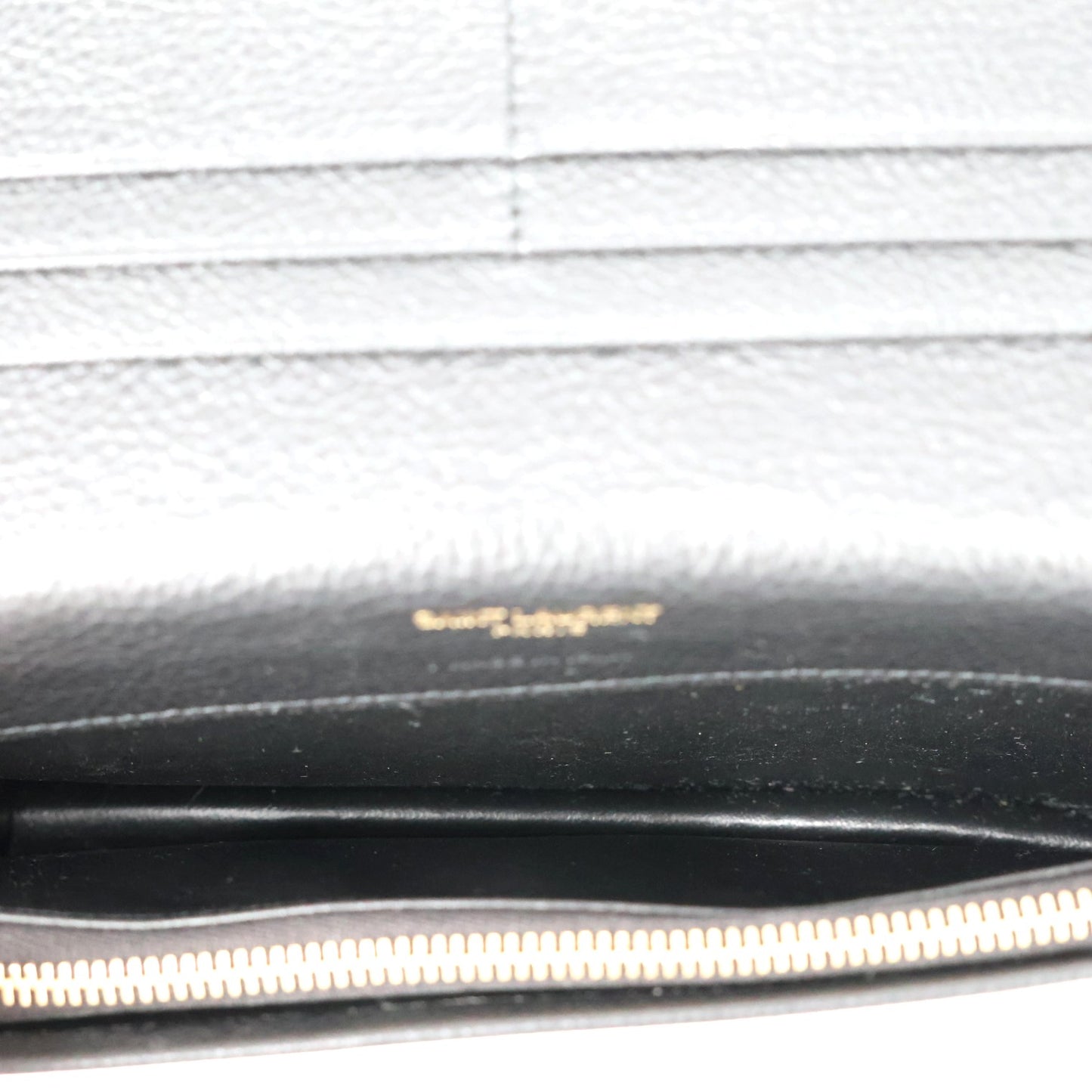 SAINT LAURENT 635542 15BOW TINY CASSANDRE WALLET