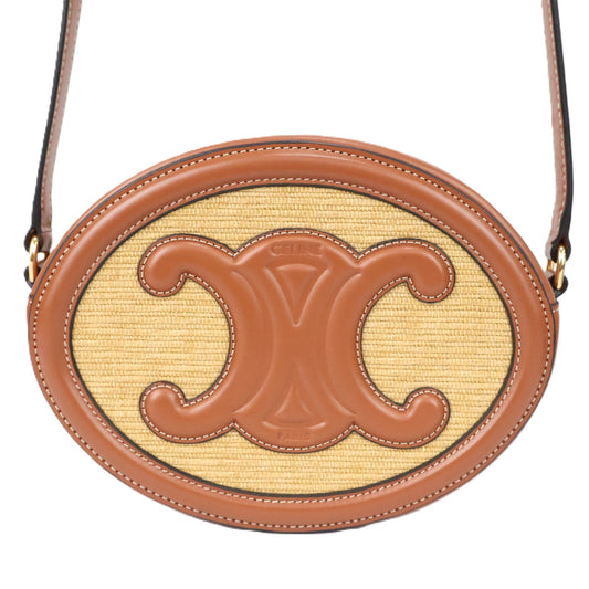CELINE 198602DU8 OVAL PURSE CROSSBODY BAG
