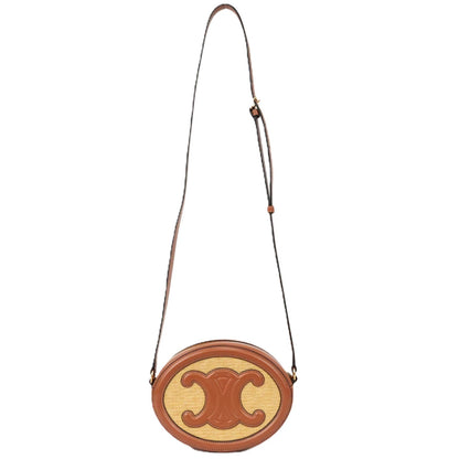 CELINE 198602DU8 OVAL PURSE CROSSBODY BAG