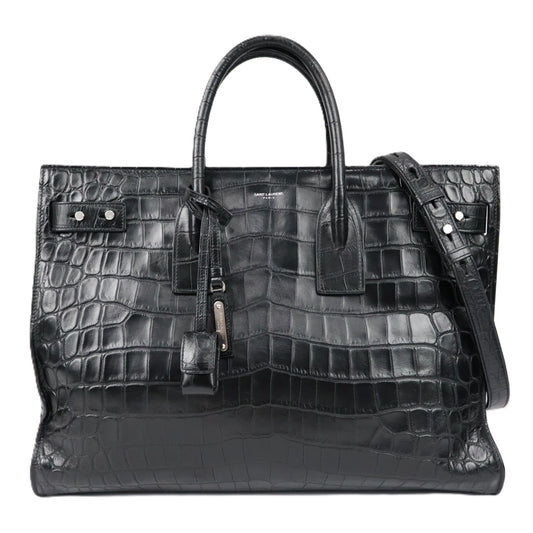 SAINT LAURENT 631526 0Q50E SAC DE JOUR THIN LARGE HANDBAG