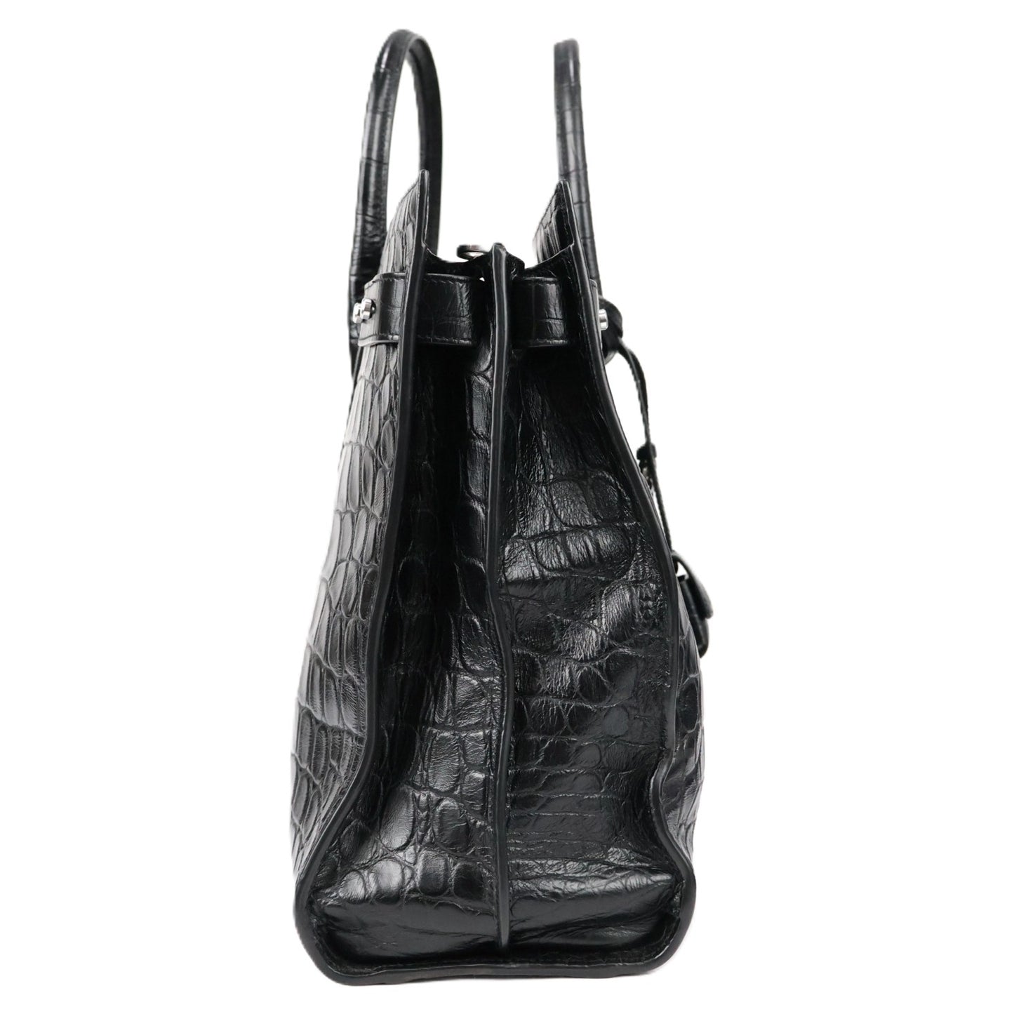 SAINT LAURENT 631526 0Q50E SAC DE JOUR THIN LARGE HANDBAG